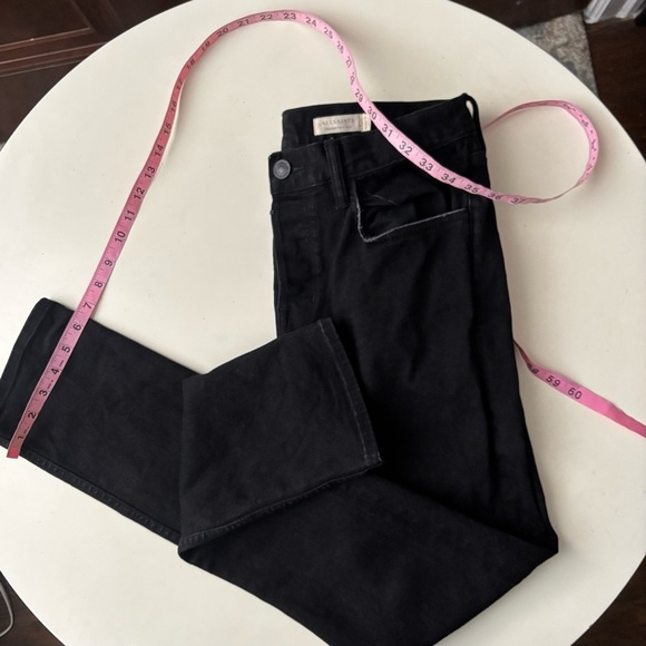 AllSaints Cigarette Slim fit Stretch Jean Black Men’s Size 32x32 - Picture 2 of 8